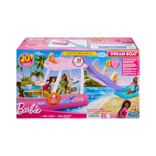 Thumbnail 6 de Mattel HJV37 Barbie Dream Boat, barco para muñecas