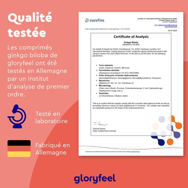 Thumbnail 4 de Ginkgo Biloba 3950 mg par dose Quotidienne đ