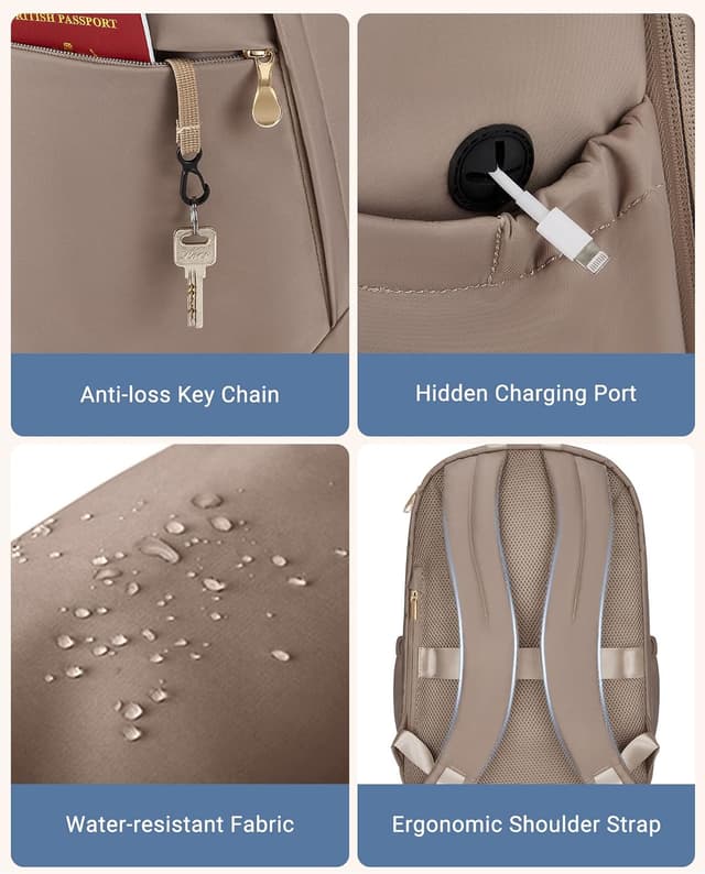 Detalle de LIGHT FLIGHT Laptop Backpack 17.3 Inch