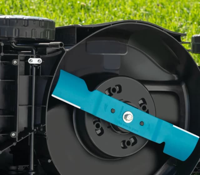 Detalle de Gardena PowerMax 37/36V P4A Solo – kabelloser Rasenmäher für bis zu 425 m² (18V POWER FOR ALL, Akku separat)