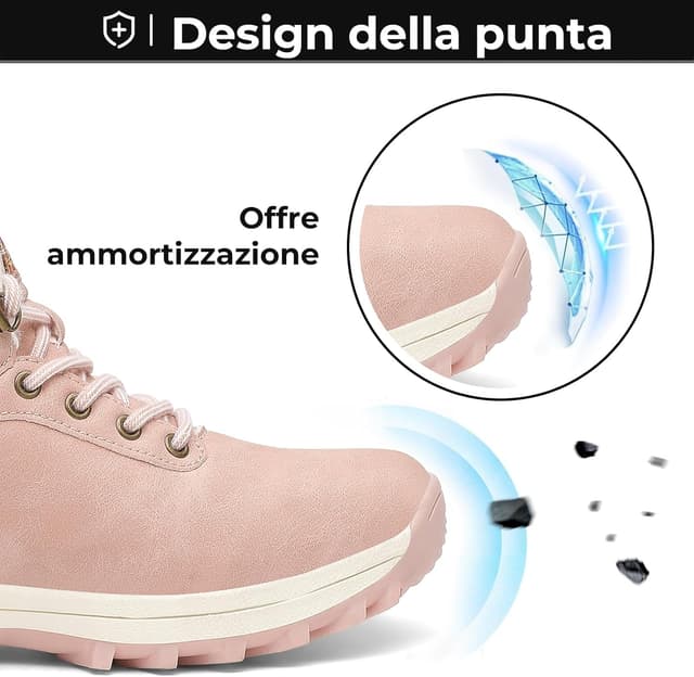 Thumbnail 4 de Mishansha Stivali da neve imbottiti uomo/donna 36-48