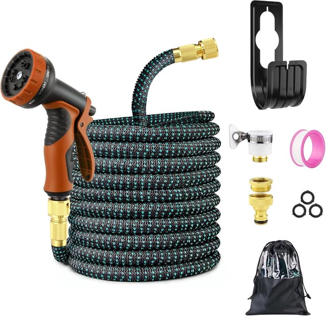 Detalle de Homvvi expandable garden hose 74FT