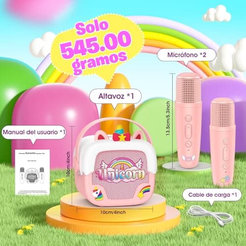 Thumbnail 3 de Dislocati Micrófono Karaoke Inalámbrico para Niñas 🎤