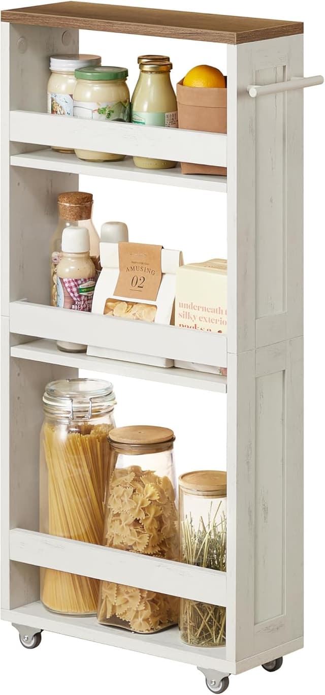 Imagen de VASAGLE LRC050K01 Carrello 4 ripiani 15 cm en OfertitasTOP