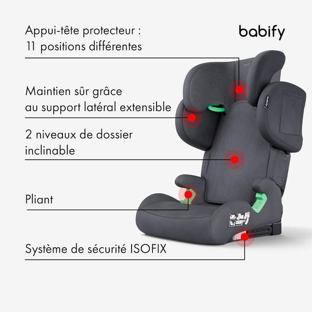 Thumbnail 1 de Babify FlexiFit Premium siège auto 15–36 kg