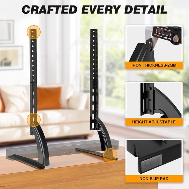 Thumbnail 4 de 5Rcom TV Stand Mount 65 inch