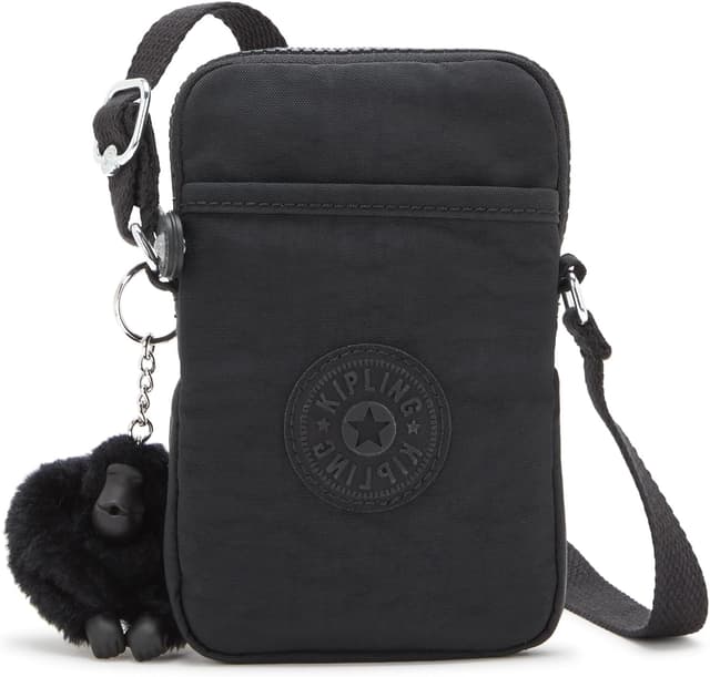 Detalle de Kipling Tally Bolsa de teléfono Black Noir