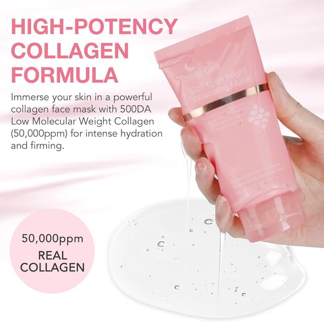 Detalle 2 de Collagen Night Wrapping Mask 75 ml