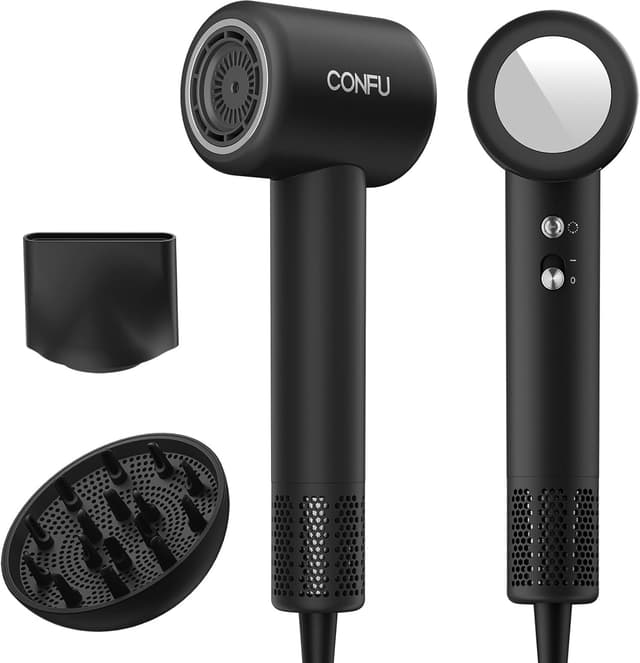 Imagen de CONFU Haartrockner 1500 W 200 Mio Negativ-Ionen en OfertitasTOP
