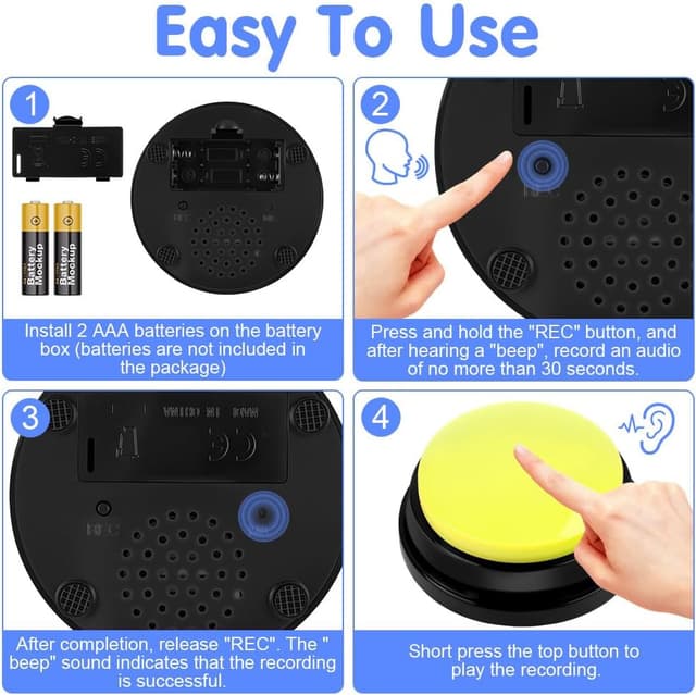 Thumbnail 4 de vsshe Buzzer mit Aufnahmefunktion