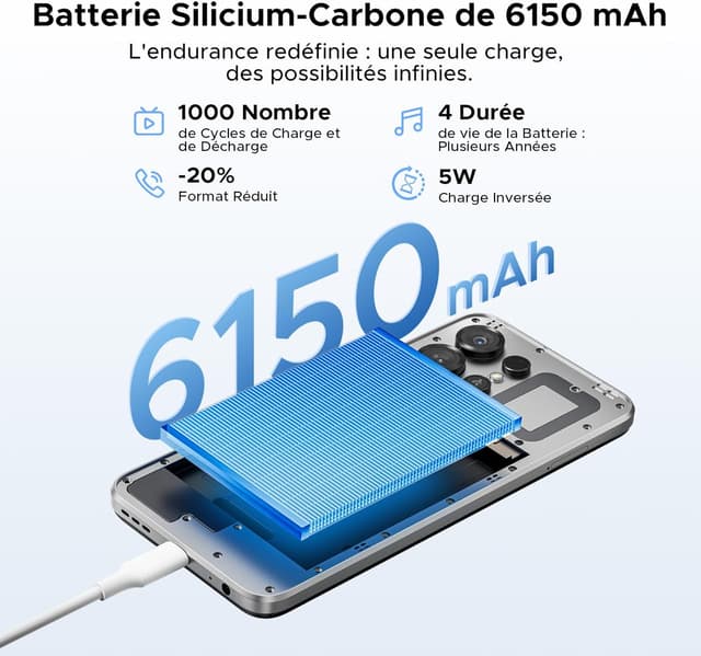 Thumbnail 2 de DOOGEE Note56X Pro smartphone 6150 mAh