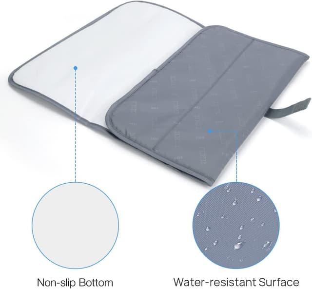 Thumbnail 2 de Lekebaby Foldable Travel Changing Mat Portable baby changing mat