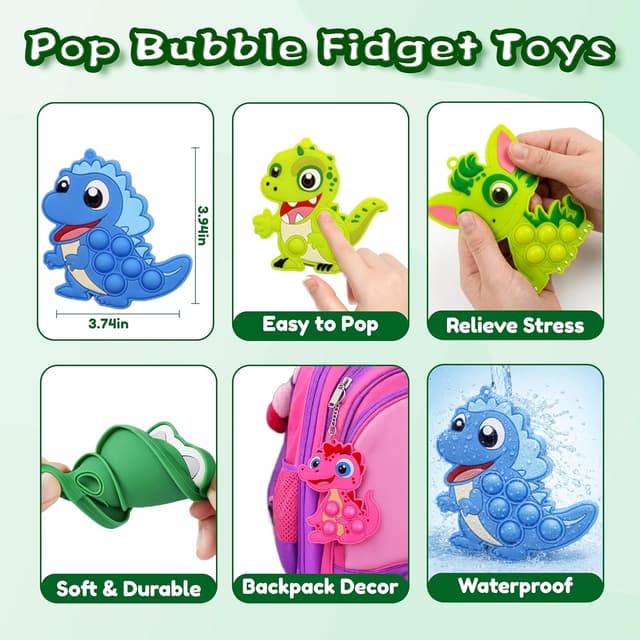 Detalle 2 de 1000Pcs Party Favors for Kids Fidget Toys Bulk Pack (Treasure Box Rewards & Classroom Prizes)