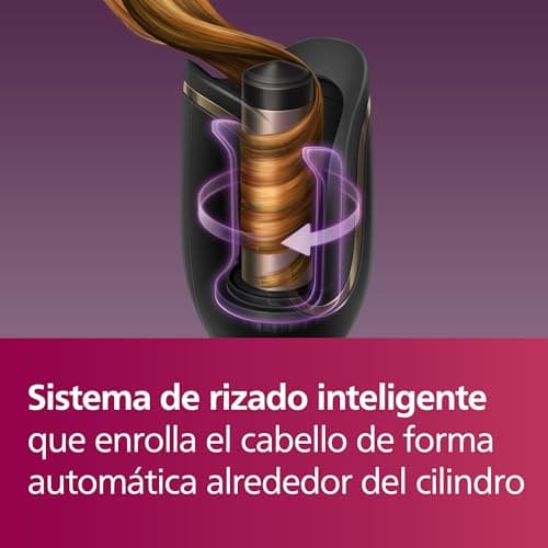 Detalle de Philips BHB876/00 Rizador automático 27 opciones 🎀