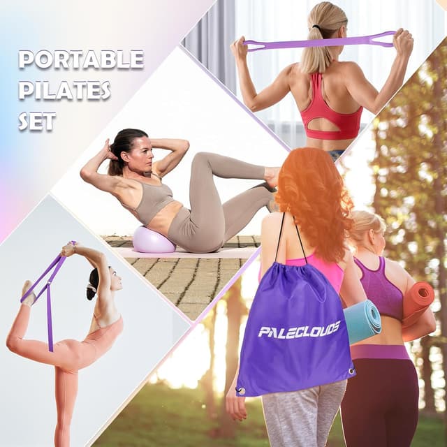 Detalle 2 de PALECLOUDS Pilates Starter Kit 12 inch ring