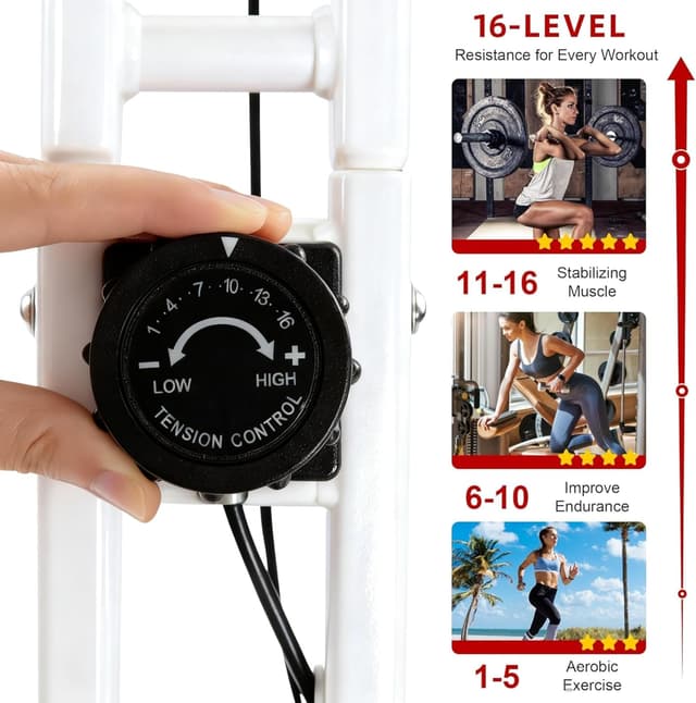 Thumbnail 1 de BARWING 5-in-1 Foldable Exercise Bike 350 lb