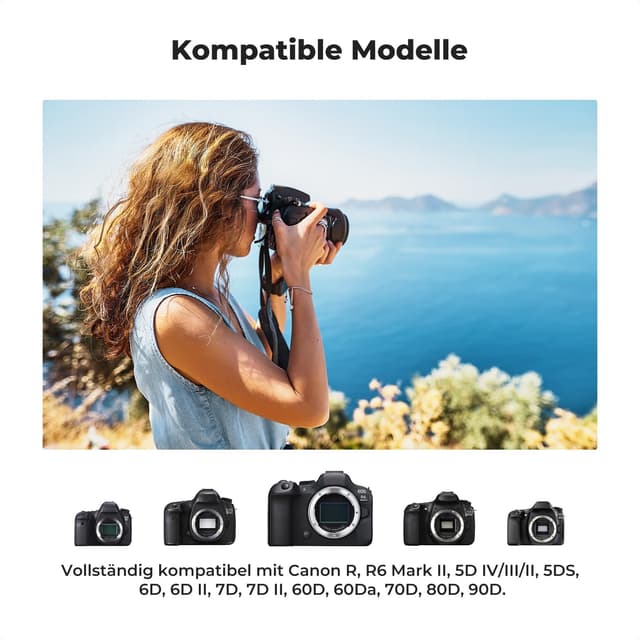 Detalle 2 de K&F CONCEPT LP-E6NH Akku 2250mAh 3er Pack