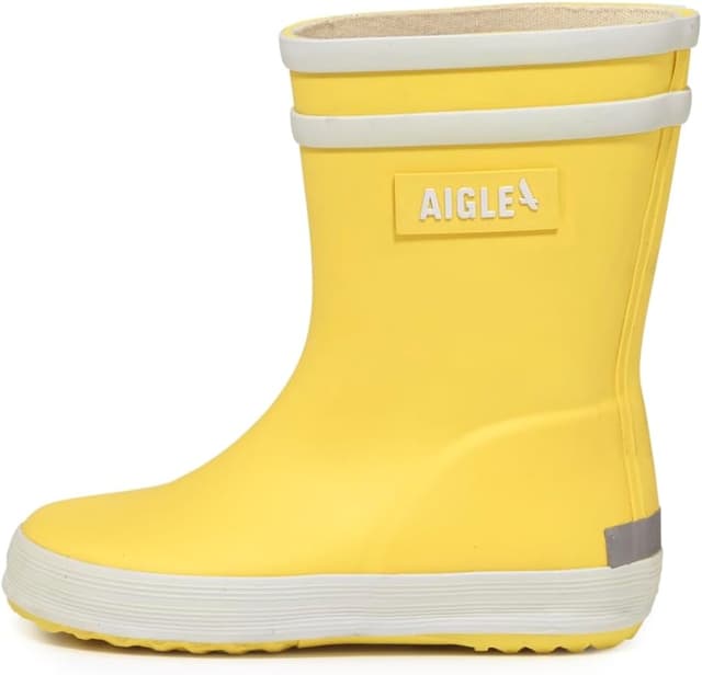 Detalle de Aigle Baby Flac 2 Gummistiefel – Unisex Regenstiefel für kleine Pfützen