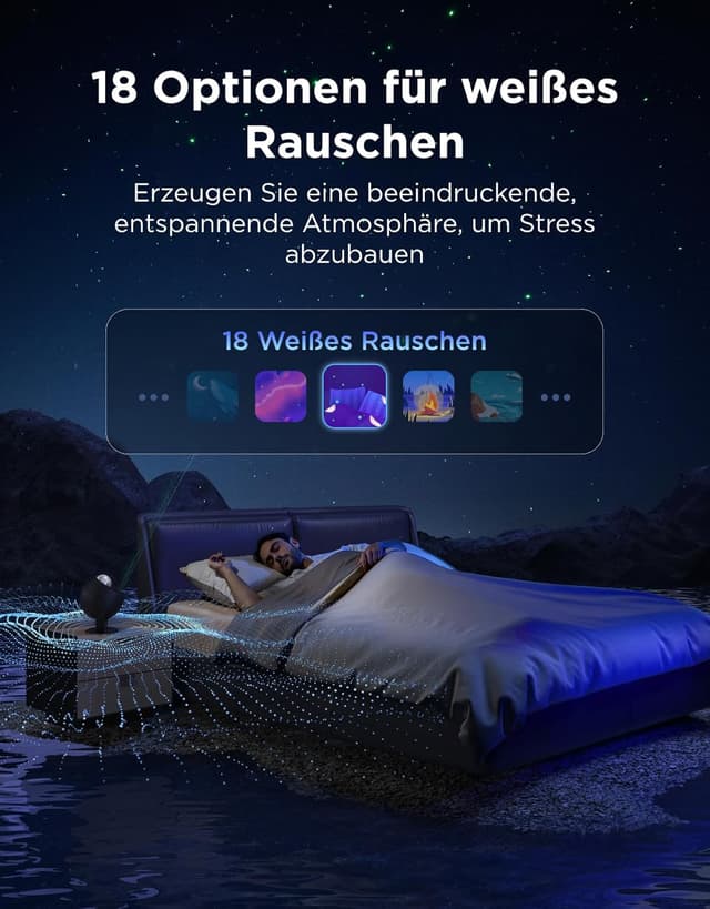 Thumbnail 6 de Govee Sternenhimmel Projektor „Ozeanwelle“ mit dynamischen Welleneffekten und Matter-Kompatibilität