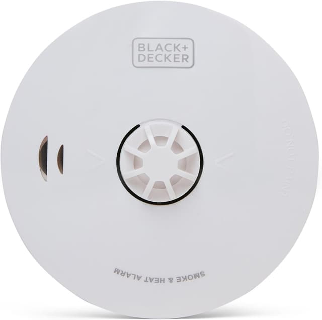 Detalle de BLACK+DECKER Multi-Sensor Smoke and Heat Alarm (10-year battery included) — Kitemark certified