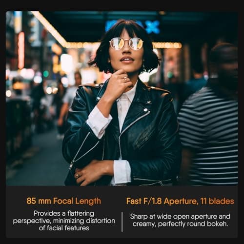 Thumbnail 1 de Rollei AF 85 mm F/1.8 objectif plein format