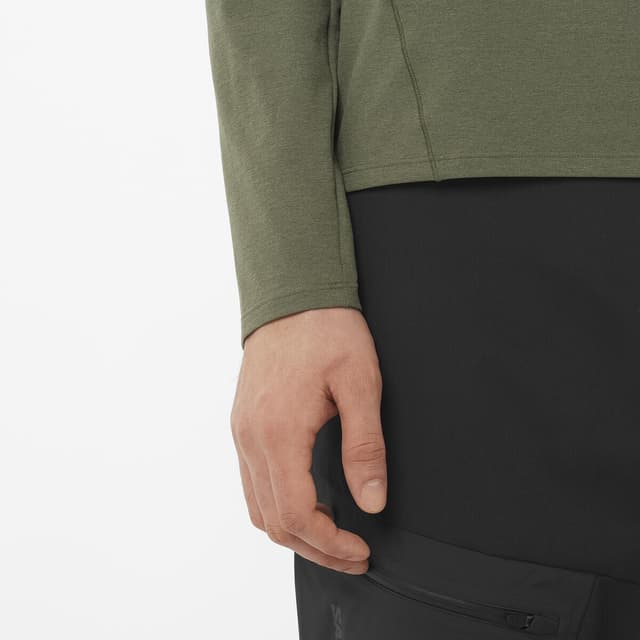 Thumbnail 2 de Salomon TRACKLINE LS TEE M camiseta manga larga hombre