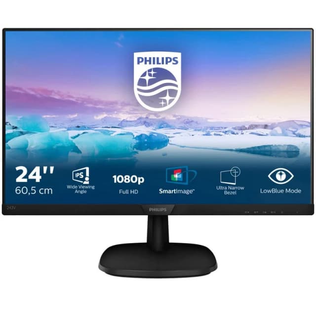 Detalle de Philips 243V7QDSB de 23,8" con panel IPS y Full HD a 75 Hz
