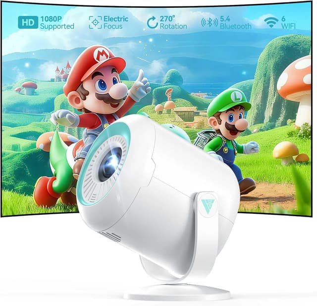 Detalle de Nasin VF211WF Mini Beamer 1080P