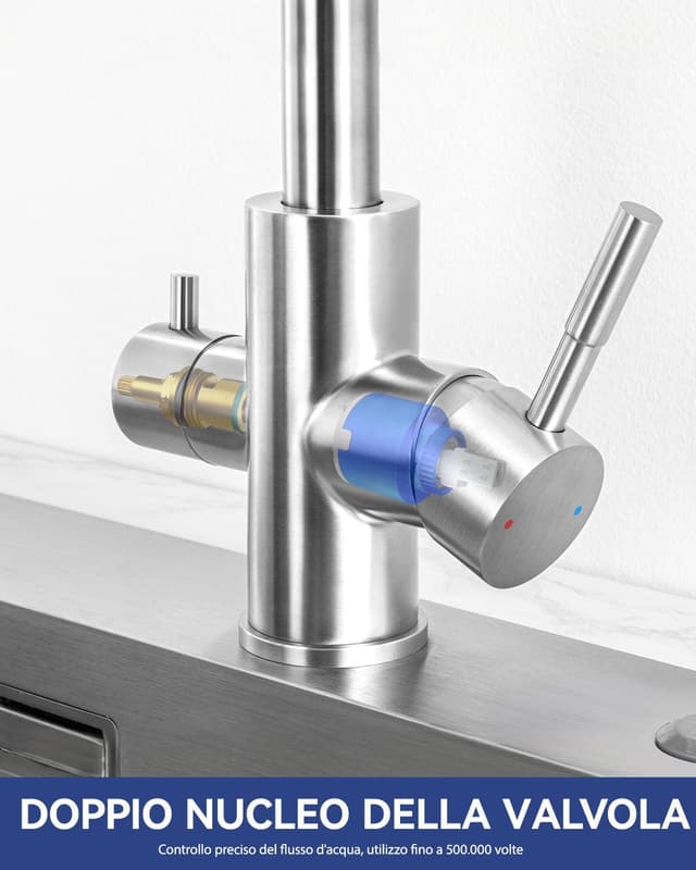 Thumbnail 2 de Sofetiy Rubinetto Cucina 3 Vie 320 mm