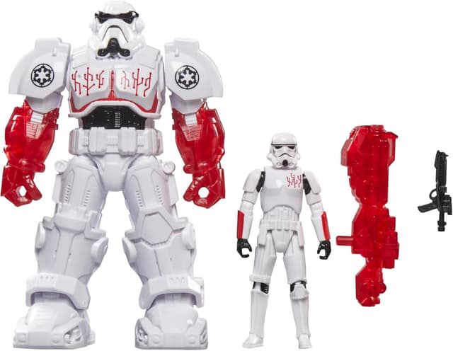Detalle de Star Wars Hasbro Epic World of Action Mech Force Suit ispirata all’assaltatore (azione figure + mech da 16,5 cm)