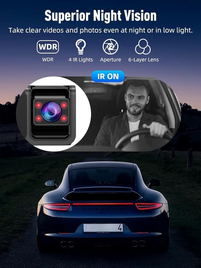 Thumbnail 6 de 3 Channel 5G WiFi Dash Cam 64GB