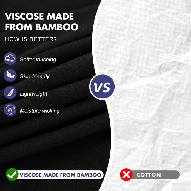 Thumbnail 1 de BAMBOO COOL Men's Undershirts 6-Pack