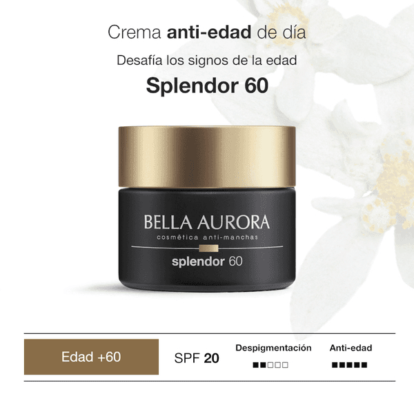 Detalle 2 de Bella Aurora Splendor 60 Crema Día Anti-Edad SPF20 50 ml