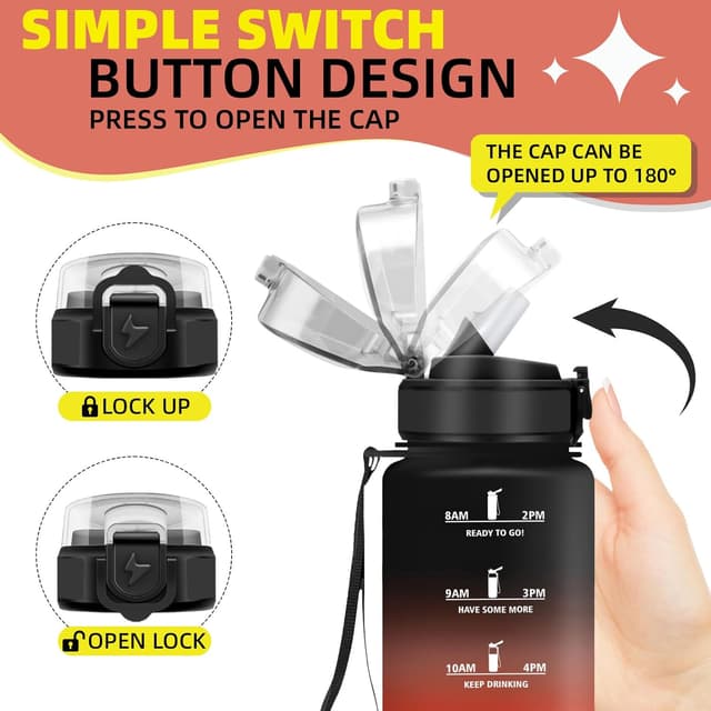 Thumbnail 3 de Grsta Borraccia 500 ml per bambini con cannuccia 🚰