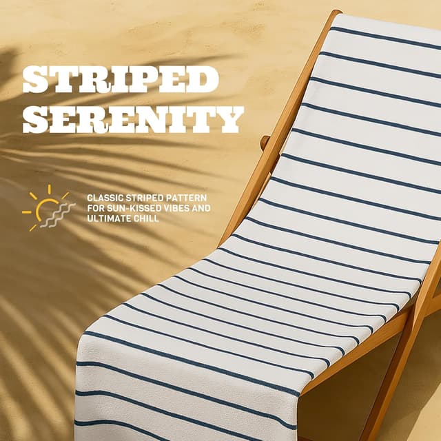 Thumbnail 5 de White Classic Cotton Pool Towels Oversized 30 x 60, 4-Pack 🧖