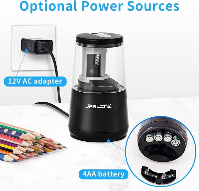 Thumbnail 4 de JARLINK Electric Pencil Sharpener for No.2 Pencils ✏