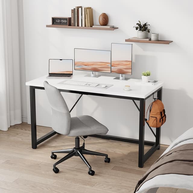 Thumbnail 1 de JUMMICO Schreibtisch 120 x 50 x 75 cm