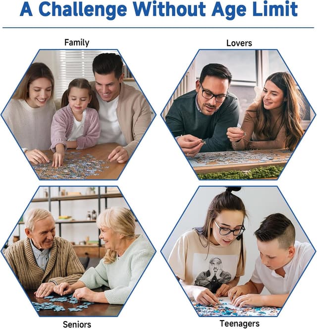 Thumbnail 6 de Puzzle 1000 Teile Seenlandschaft, 70 x 50 cm