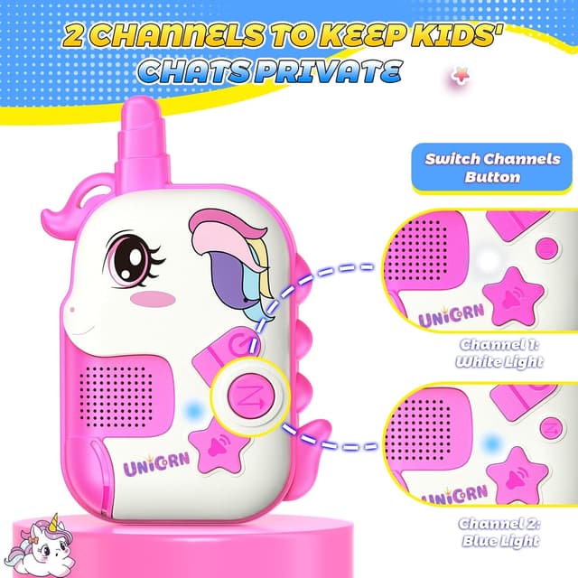 Thumbnail 2 de Wootoyz Walkie Talkies for Kids 3–8
