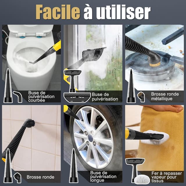 Thumbnail 5 de OneAmg Nettoyeur vapeur 450 ml đź§˝