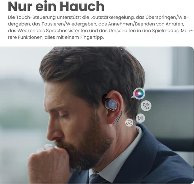 Thumbnail 5 de BADENBURG OPENBEAT 1 Open Ear Bluetooth 5.3 Kopfhörer