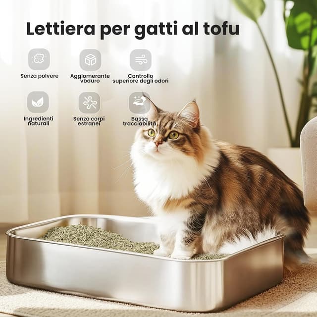 Detalle 2 de Gardner Pet Lettiera tofu per gatti 6L