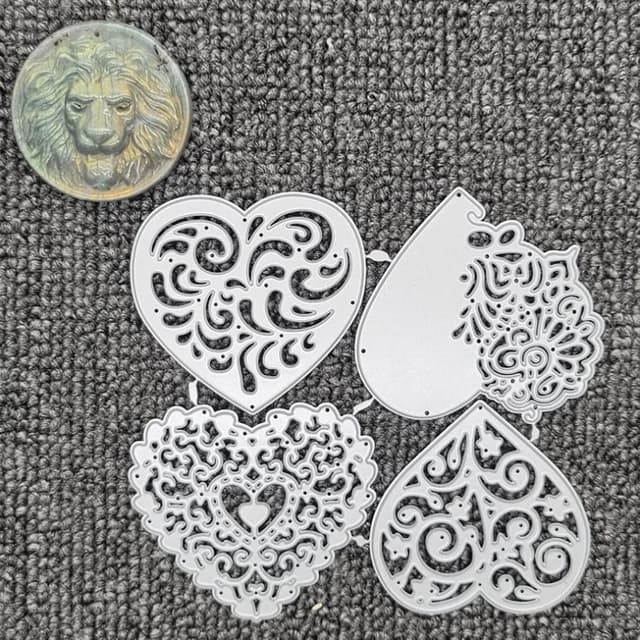 Thumbnail 3 de Herz Stanzformen Set 4-teilig für DIY