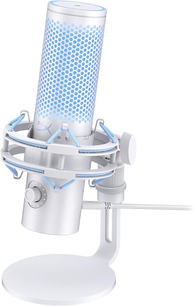 Detalle 1 de HyperX QuadCast 2 Frost USB mic