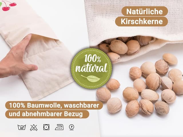 Thumbnail 2 de Zollner24 Kirschkernkissen 20x53 cm