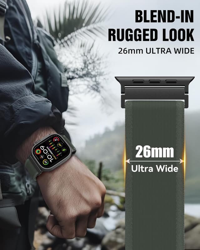 Thumbnail 3 de Higgs Trail Loop Nylon Armband 44–49 mm