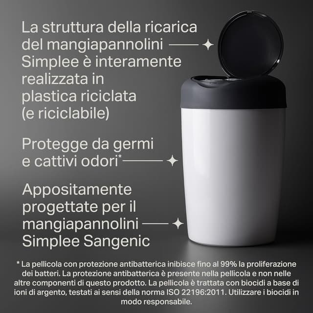 Thumbnail 3 de Tommee Tippee Simplee Le ricariche 6 confezioni