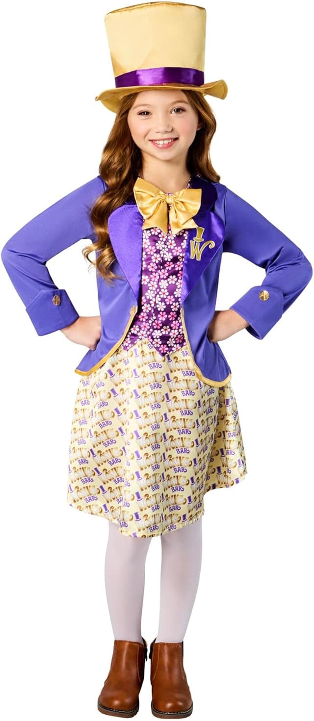 Detalle de Rubies Willy Wonka Girls Costume for Kids