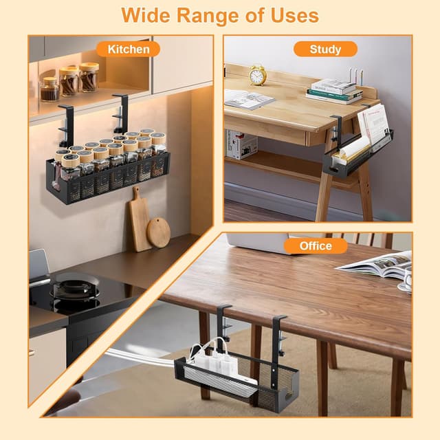 Thumbnail 6 de Cozary Organizador de Cables Escritorio 34x12,7x20,5 cm