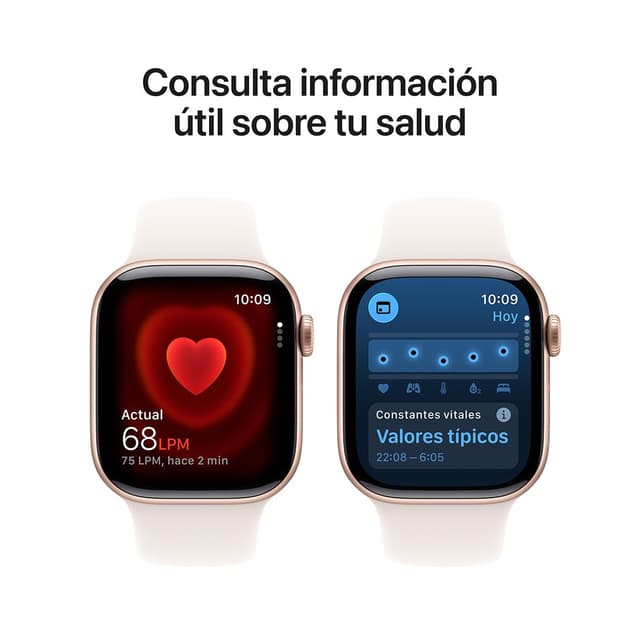 Thumbnail 4 de Apple Watch Series 11 42 mm Aluminio oro rosa, correa S/M